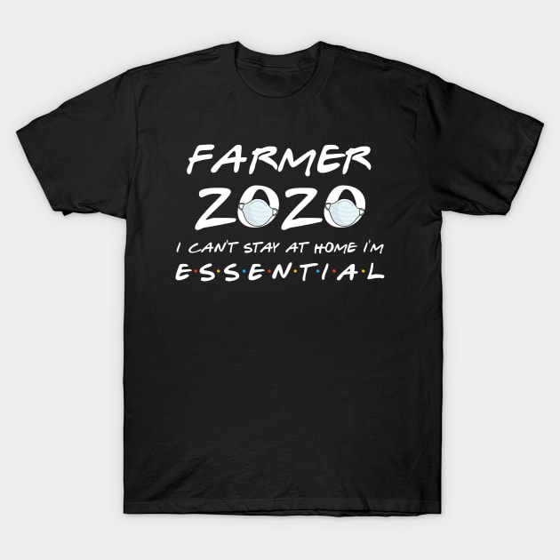 Farmer 2020 Quarantine Gift T-Shirt by llama_chill_art